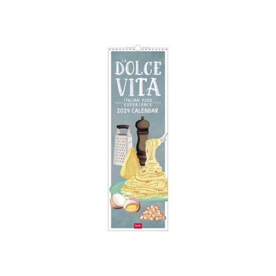 8051128759709-Calendrier mensuel 2024 - 16 x 49 cm - la dolce vita-Avant-0