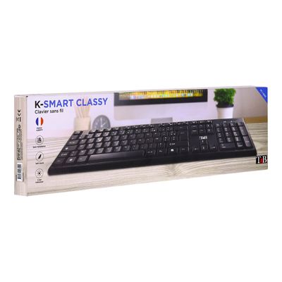 3303170098240-T'nB Classy - clavier sans fil - noir-Angle gauche-4