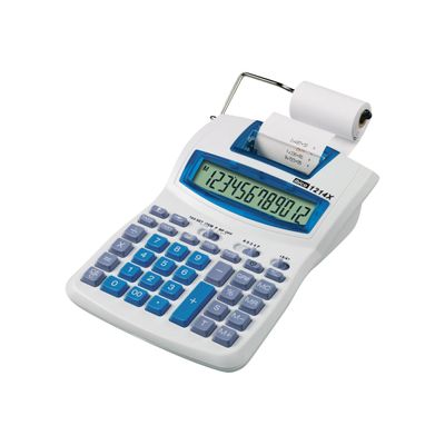 0134654100318-Rexel Ibico Semi-Pro 1214X - Calculatrice imprimante - LCS - 12 chiffres - alimentation batteri-Angle droit-1
