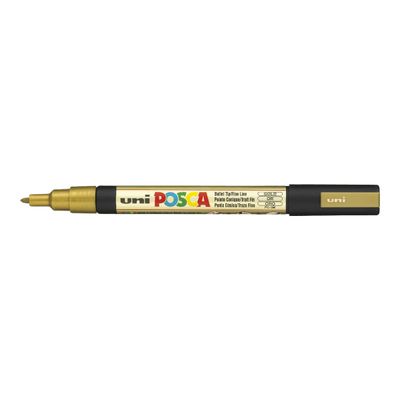 4902787915927-Posca - Marqueur peinture pointe fine - or-Angle gauche-0