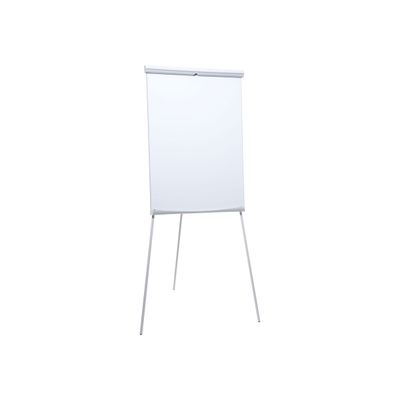 4009729055786-DAHLE - Chevalet de conférence - métallique magnétique - 68 x 92 cm - laqué - 3 pieds-Angle gauche-0