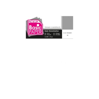 8715119760616-Pickup - Carton de lin - A4 (210 x 297 mm) - 215 g/m² - 10 feuilles - blanc-Avant-0