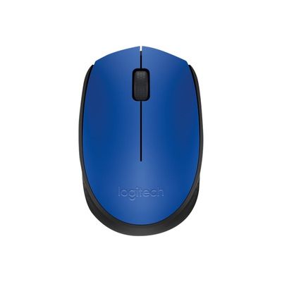 5099206062863-Logitech M171 - souris - 2.4 GHz - noir, bleu-Haut-1