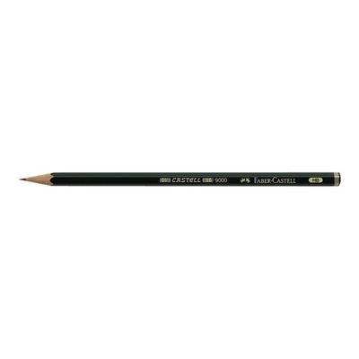 4005401190141-Faber-Castell 9000 - Crayon à papier - 4H-Angle gauche-0