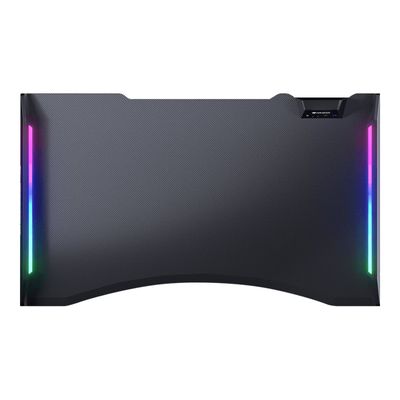 4710483770609-Cougar MARS 120 - Bureau gaming avec éclairage RGB - 120 cm - noir-Avant-3