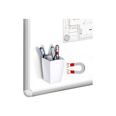 3462159001630-CEP Gloss - Pot à crayons magnétique blanc-Angle gauche-1
