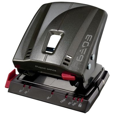 3154146303116-Maped Advanced Métal - Perforateur - 35 feuilles - 2 trous--1