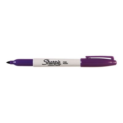 3501177413985-Sharpie - Marqueur permanent - pointe fine - violet-Angle gauche-0