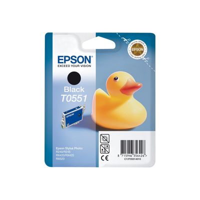 0400001305515-Epson T0551 Canard - noir - cartouche d'encre originale-Avant-3