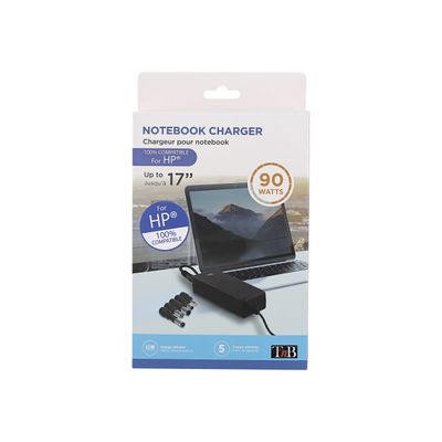 3303170105221-T'nB - Chrageur Notebook HP - 90 Watt-Avant-2