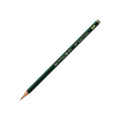 4005401190127-Faber-Castell 9000 - Crayon à papier - 2H-Angle gauche-0