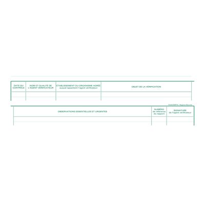 3130630066163-Exacompta - Registre des contrôles de santé et de sécurité au travail - 24 x 32 cm-Gros plan-2