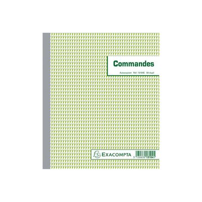 3130632131043-Exacompta - 10 Manifolds Carnets de commandes - 50 dupli - 21 x 18 cm-Avant-0
