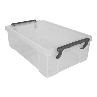 3219090501237-Pierre Henry - Boîte de rangement 1,8L - blanc-Angle droit-0