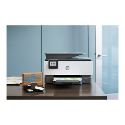 193424191338-HP Officejet Pro 9013 All-in-One - imprimante multifonction jet d'encre couleur A4 - USB 2.0, LAN, -Avant-8