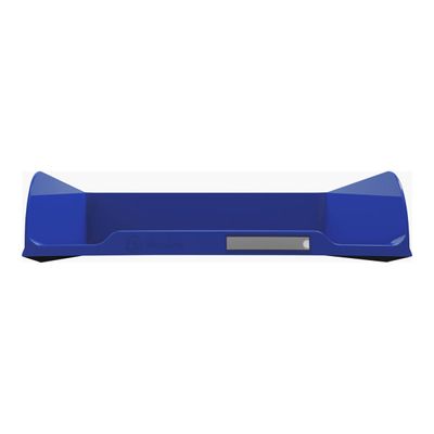9002493111240-Exacompta NeoDeco - Corbeille à courrier bleu francais - A4+-Avant-0