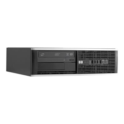 3700892006513-HP 6005 Pro - unité centrale reconditionné - SFF - AMD PHENOM II 3GHZ - 4Go -  250Go -Angle gauche-2