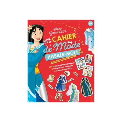9782017144939-Disney Princesses Habille-moi ! - Voyage autour du monde - livre d'activités-Avant-0