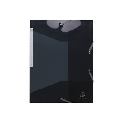 3130630556701-Exacompta Iderama PP - Chemise polypro à rabats - A4 - pour 250 feuilles - disponible dans diffé-Avant-0