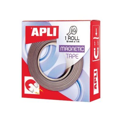 8410782138303-APLI - ruban adhésif magnétique - 1.9 cm x 1 m - blanc-Angle droit-1