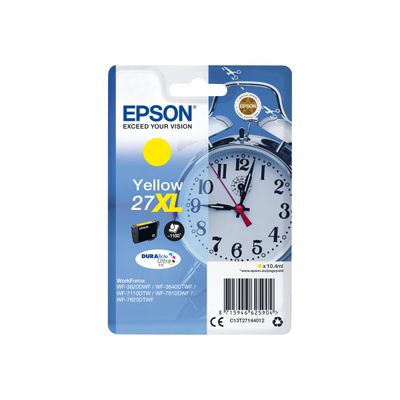 8715946533094-Epson 27XL Réveil - jaune - cartouche d'encre originale-Avant-0