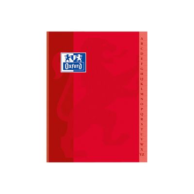 3020123874040-Oxford - Répertoire 17 x 22 cm - 192 pages - petits carreaux (5x5 mm) - disponible dans différen-Avant-3