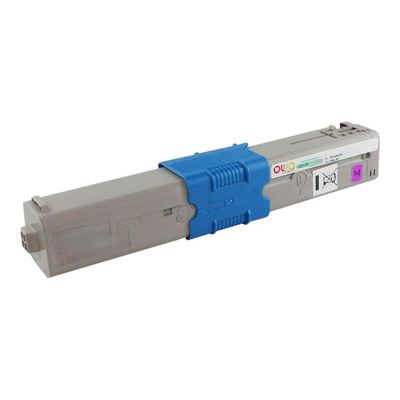 3112539704957-Cartouche laser compatible OKI 44973510 - magenta - Owa K18023OW-Angle gauche-1