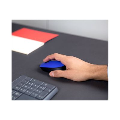 5099206062863-Logitech M171 - souris - 2.4 GHz - noir, bleu-Arrière-4