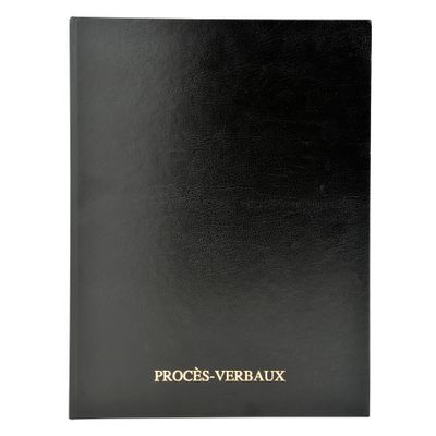 3130630000723-Exacompta - Registre à onglets - Procès-verbaux - 32 x 25 cm - 200 pages--1