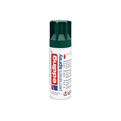 4004764966868-Edding 5200 -  Bombe de peinture acrylique - vert mousse - mat - 200 ml-Avant-0