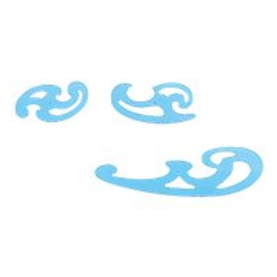 4007817534564-Staedtler Burmester - Jeu 3 pistolets à dessin-Avant-0