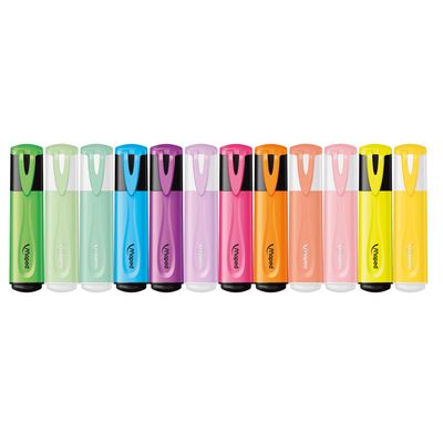 3154147409015-Maped Fluo'peps Classic - Pack de 12 surligneurs - couleurs assorties fluo et pastel--1
