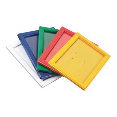 3660412031381-Promocome Ecoframe - Cadre porte-affiche clippant à fixer au mur - A3 - jaune-Avant-0