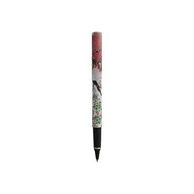 3173740248708-Ink Metal Lémur Rollink - Roller gel - moyen - bleu-Angle gauche-0