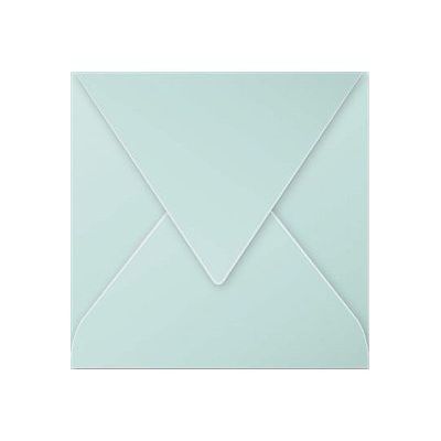 3329680054132-Pollen - 20 Enveloppes - 140 x 140 mm - 120 g/m² - vert jade-Avant-0