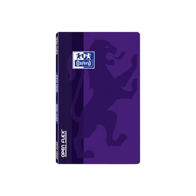 3020120040103-Oxford OpenFlex - Carnet 9 x 14 cm - 96 pages - petits carreaux (5x5 mm) - disponible dans différ-Avant-1