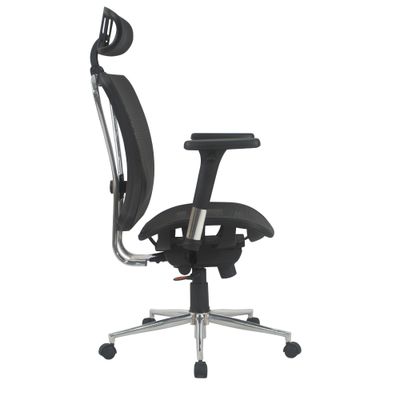 3397704812969-Fauteuil de bureau UPSILON - accoudoirs réglables - appuie-tête réglable - noir-P_79419621_6-4