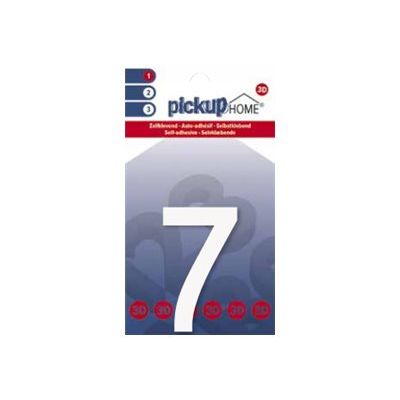 8711234016744-Pickup Home 3D Rio - Étiquette autocollante 60 mm - Chiffre 6 - blanc-P_79427970_1-0