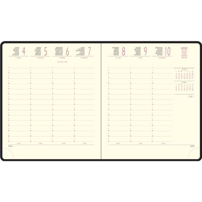 3660942012416-Agenda Barbara Eurotime 18 - 1 semaine sur 2 pages - 15 x 17 cm - disponible dans différentes couleurs--2