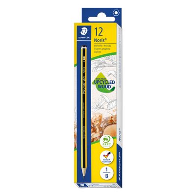 4007817105030-STAEDTLER Noris - Pack de 12 Crayons à papier - B - 2 mm--0
