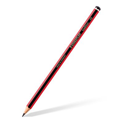 4007817104385-STAEDTLER Tradition - Crayon à papier - 4B - 2 mm--0