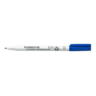 4007817301531-STAEDTLER LUMOCOLOR 301 - Marqueur feutre effaçable - pointe ogive - bleu--1