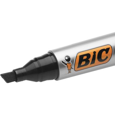 3086120123048-BIC MARKING 2300 - Pack de 4 marqueurs permanents - pointe biseau - couleurs assorties--3