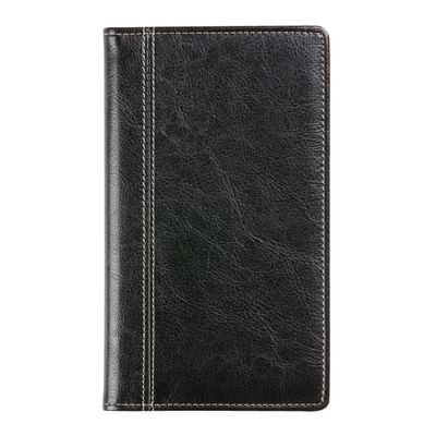 5412303129213-Agenda de poche spiralé Interplan Palermo - 1 semaine sur 2 pages - 9 x 16 cm - noir - Brepols--0