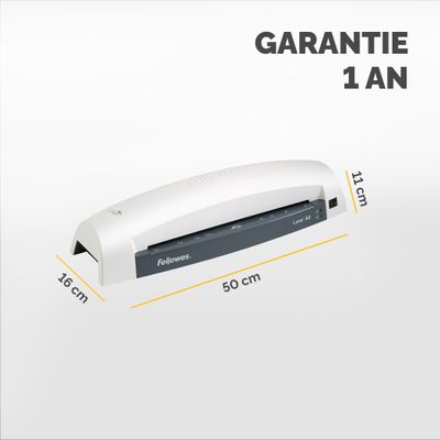 0043859624430-Fellowes Lunar A3 - Plastifieuse A3 - de 80 à 125 microns - anti-bourrage--5
