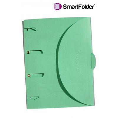 3770001624020-Smartfolder Aloha - 6 Chemises à 3 rabats - vert--0