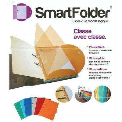 3770001624068-Smartfolder Aloha - 6 Chemises à 3 rabats - rouge--1