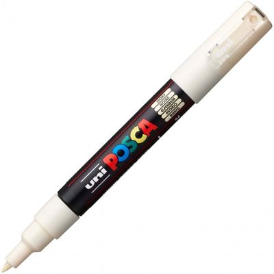 4902778167793-Posca - Marqueur peinture pointe extra fine - ivoire--0