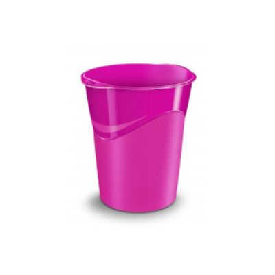 3462152800315-CEP Gloss - Corbeille à papier 14L - rose--0