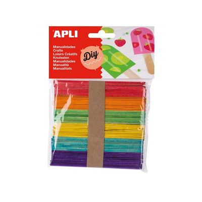 8410782130642-Bâtonnets en bois colorés pour loisirs créatifs--0